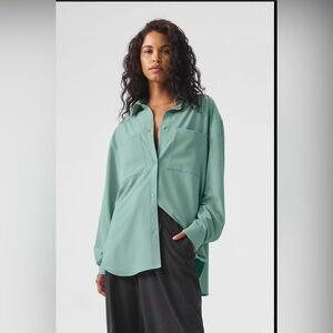 Dreamscape Button Down Long Sleeve